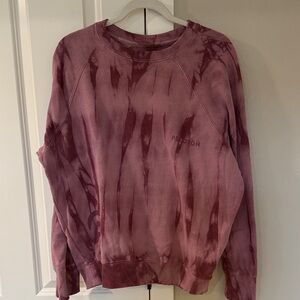 Spiritual Gangster Purple Tie-Dye Sweater